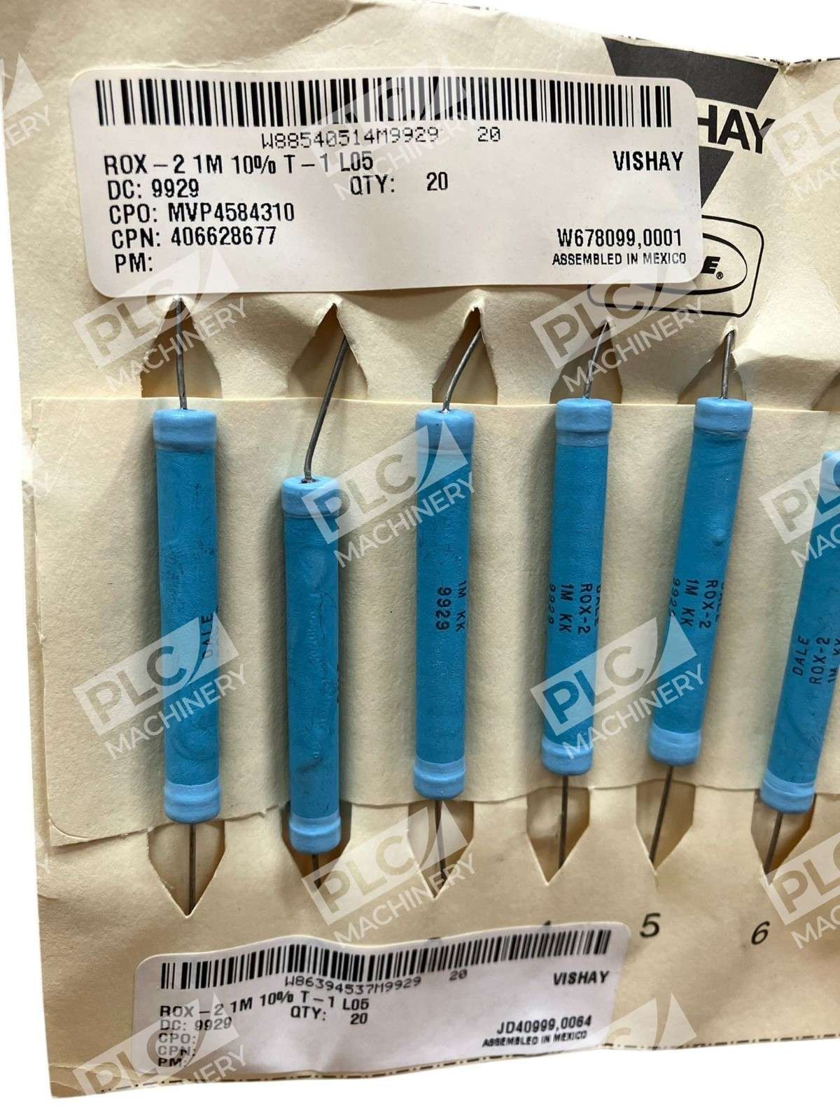 Vishay Dale ROX-2 1M KK 9929 Oxide Resistor (Pack of 20) - Image 4