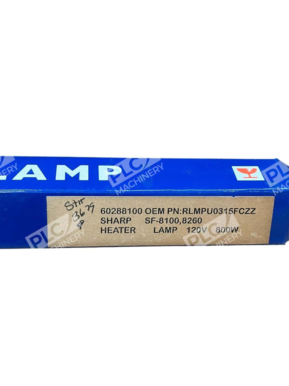 Sharp SF-8100,8260 Hater Lamp 120V 800W Tungsten Halogen Lamp RLMPU0315FCZZ - Image 4