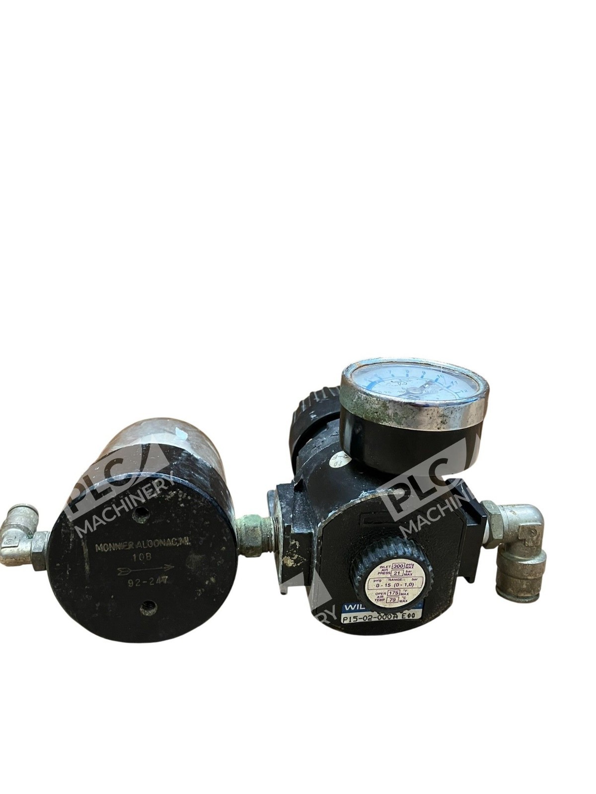 Wilkerson Pneumatics 0-15PSIG Pneumatic Regulator P15-02-000A E00 - Image 3