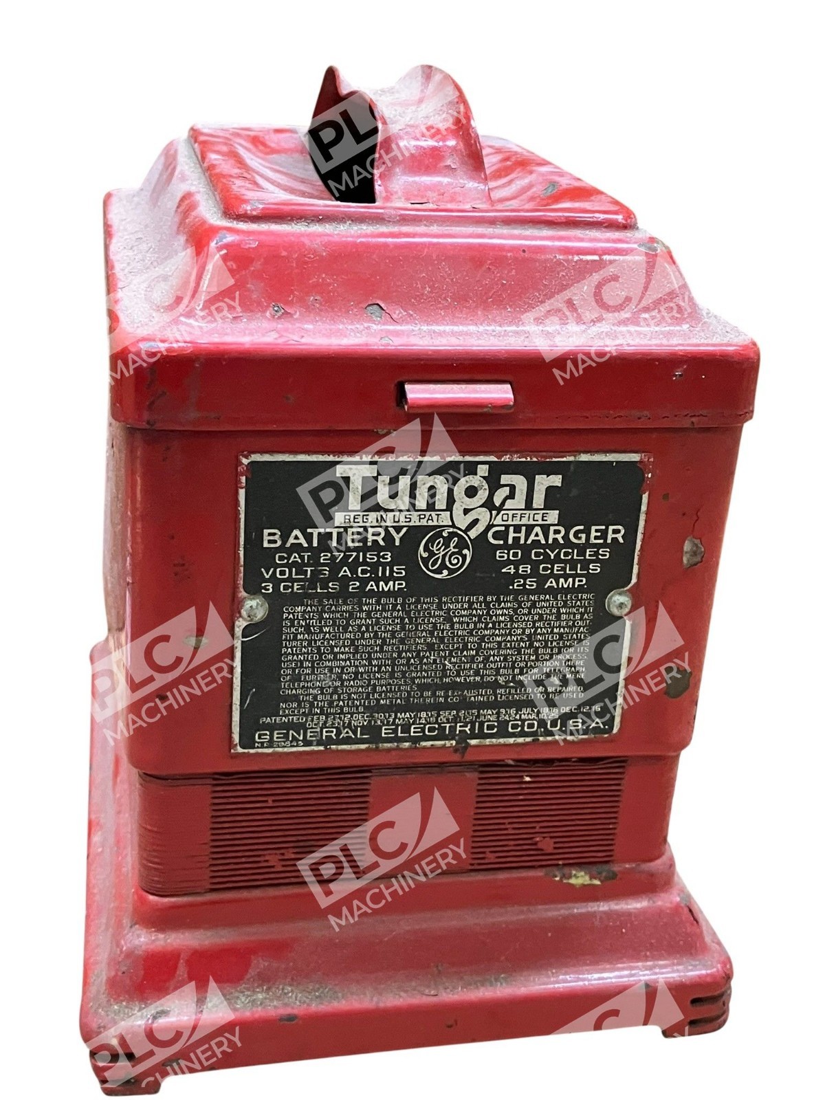 Tungar 277153 - 27715 - General Electric - 115VAC 3 Cell 2A Battery Charger