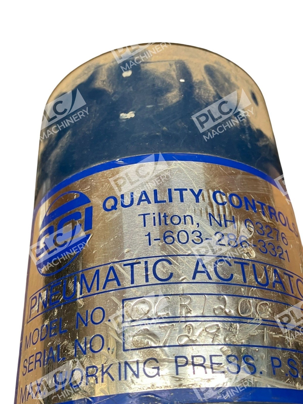 QCR120C - Quality Controls - Pneumatic Actuator - Image 4