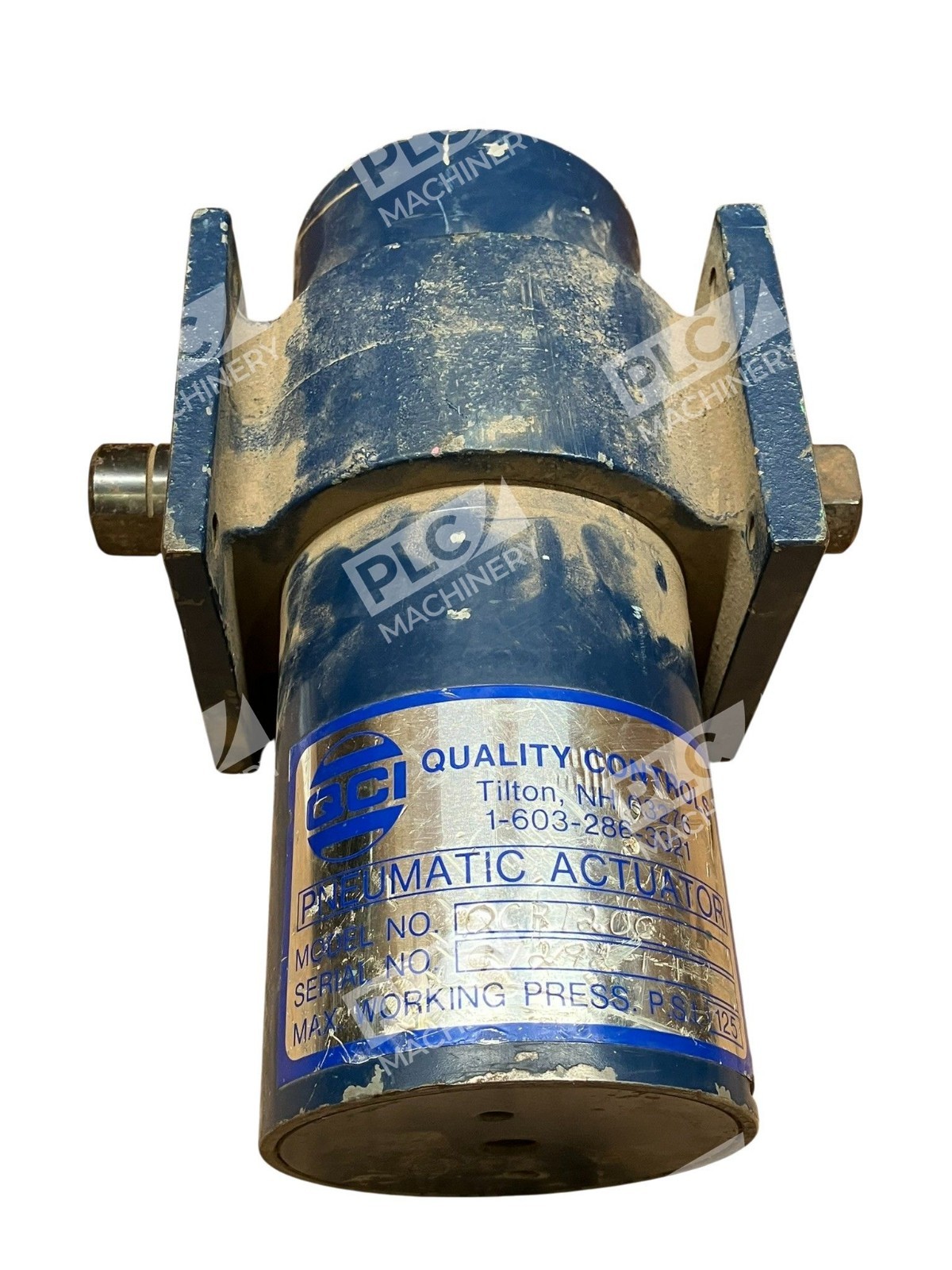 QCR120C - Quality Controls - Pneumatic Actuator - Image 3