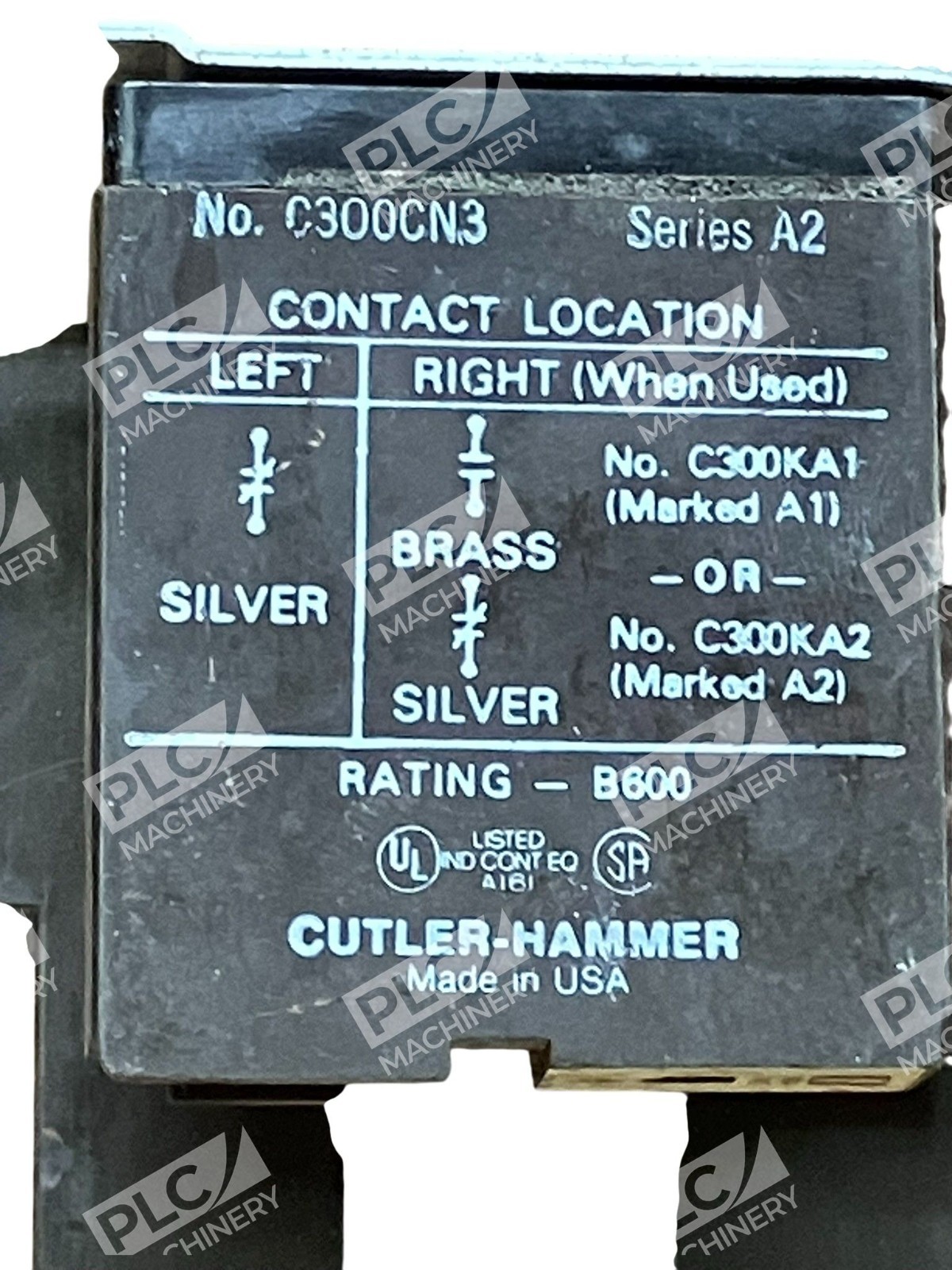 Cutler Hammer Overload Relay C300CN3 /A2 - Image 3