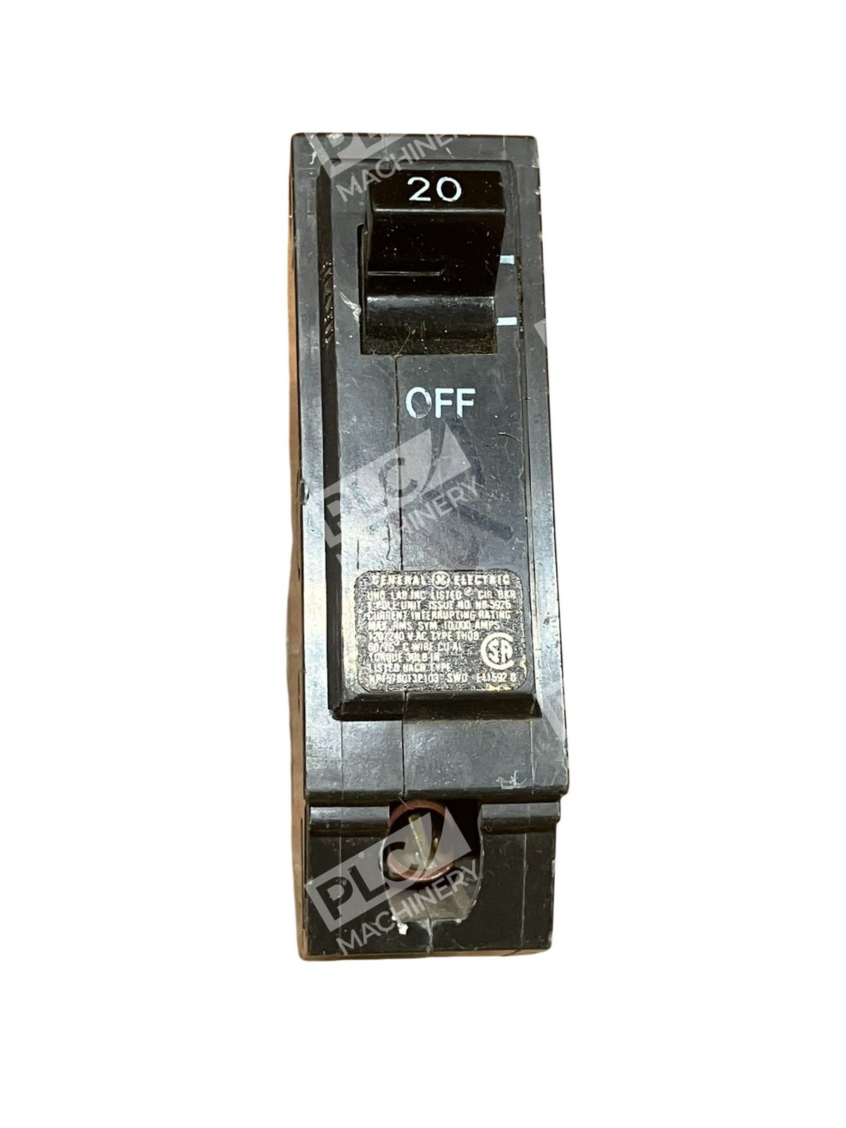 General Electric GE 1 Pole 20A Circuit Breaker THQB120 - Image 2