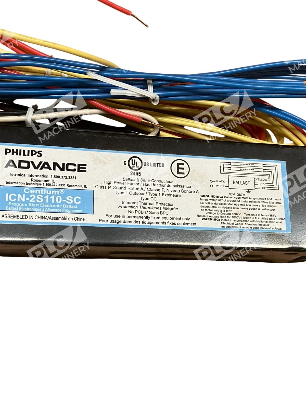 ICN-2S110-SC - Advance - Philips IntelliVolt Centium Ballast - Image 9