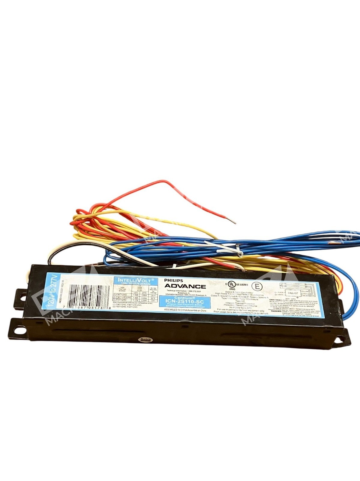 ICN-2S110-SC - Advance - Philips IntelliVolt Centium Ballast - Image 10