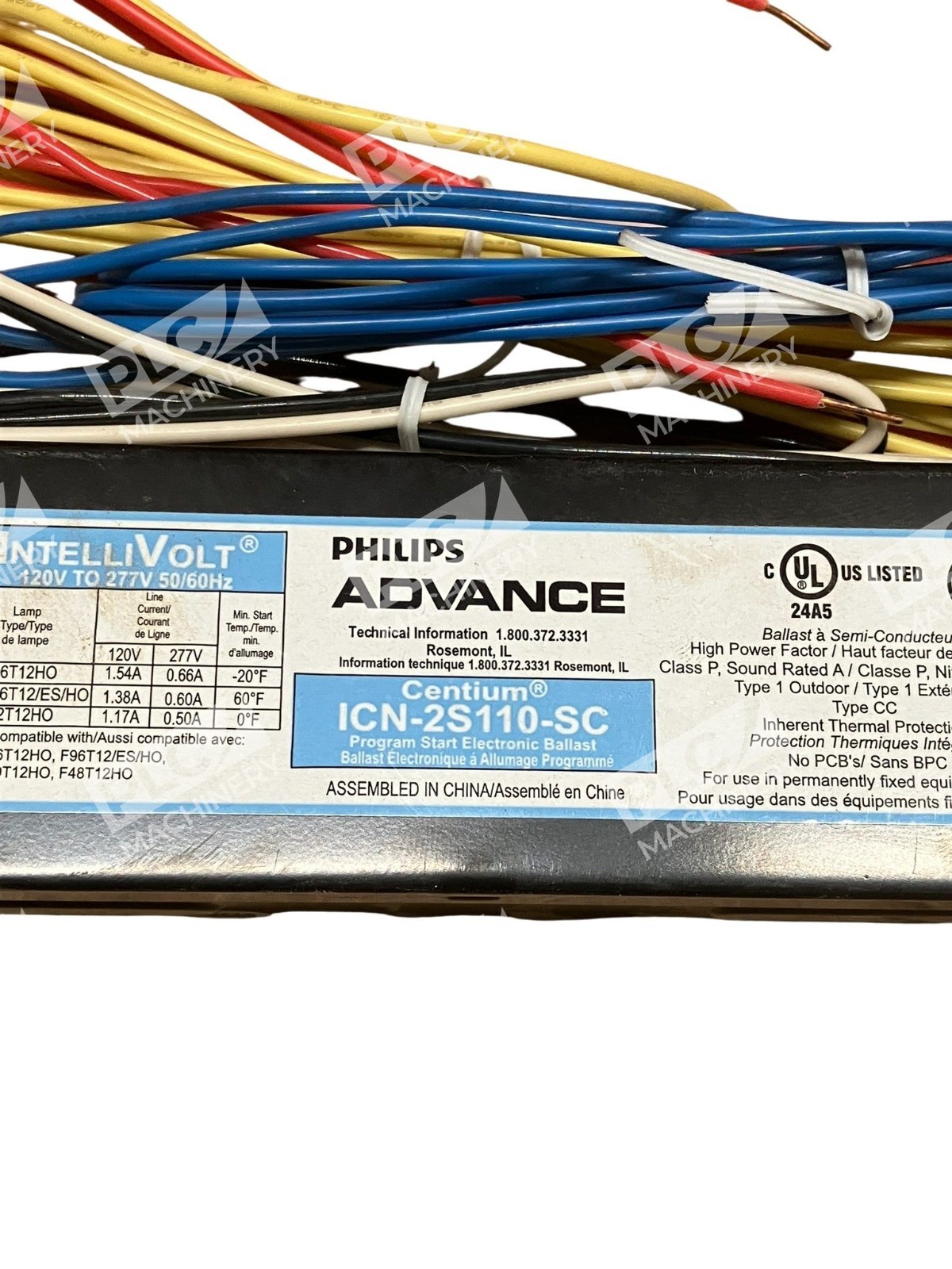ICN-2S110-SC - Advance - Philips IntelliVolt Centium Ballast - Image 8