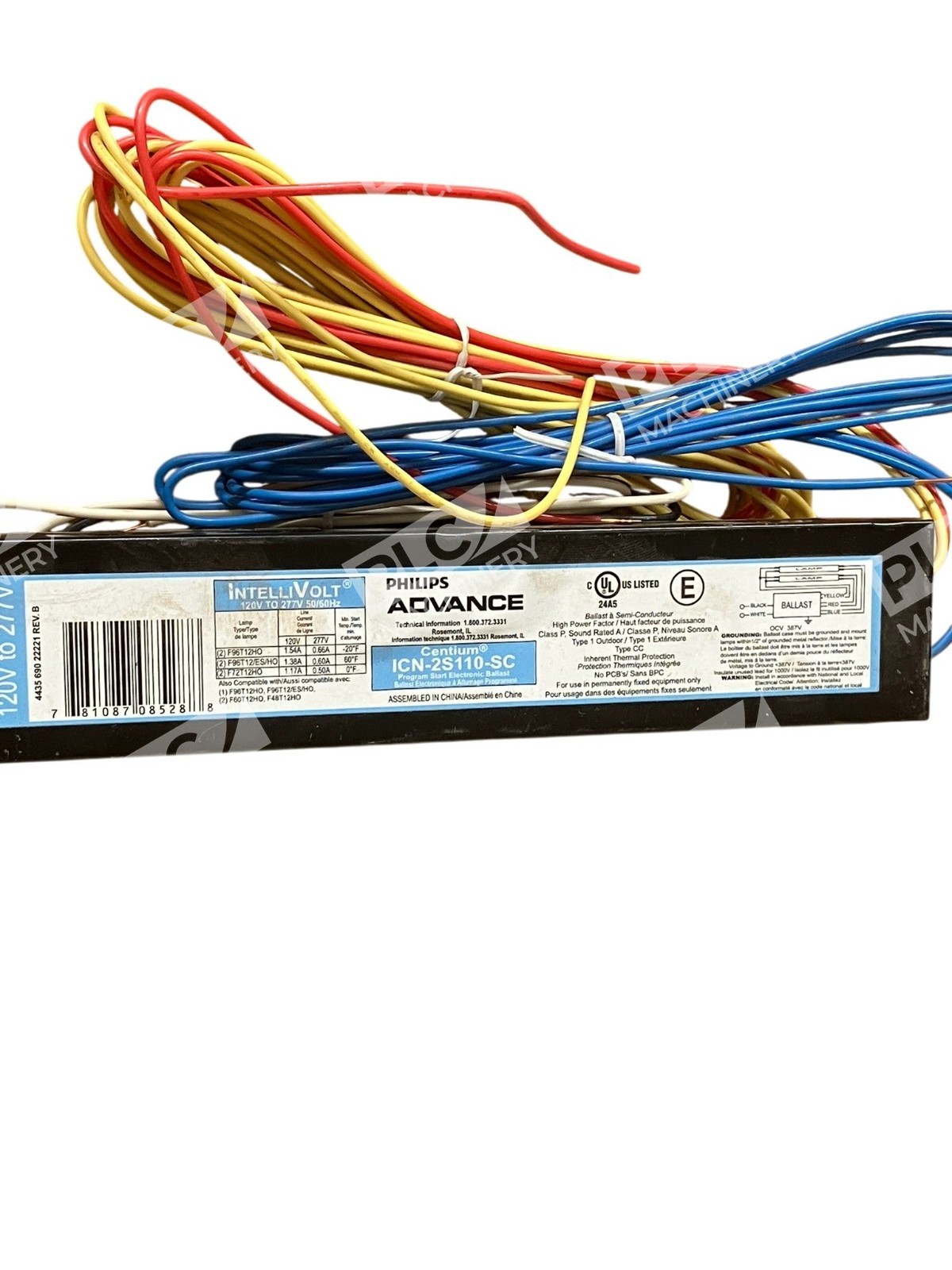 ICN-2S110-SC - Advance - Philips IntelliVolt Centium Ballast - Image 3
