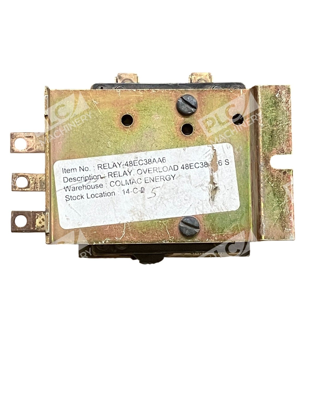 Furnas 600VAC Bi-Metal OL Relay 48EC38AA6 - Image 6