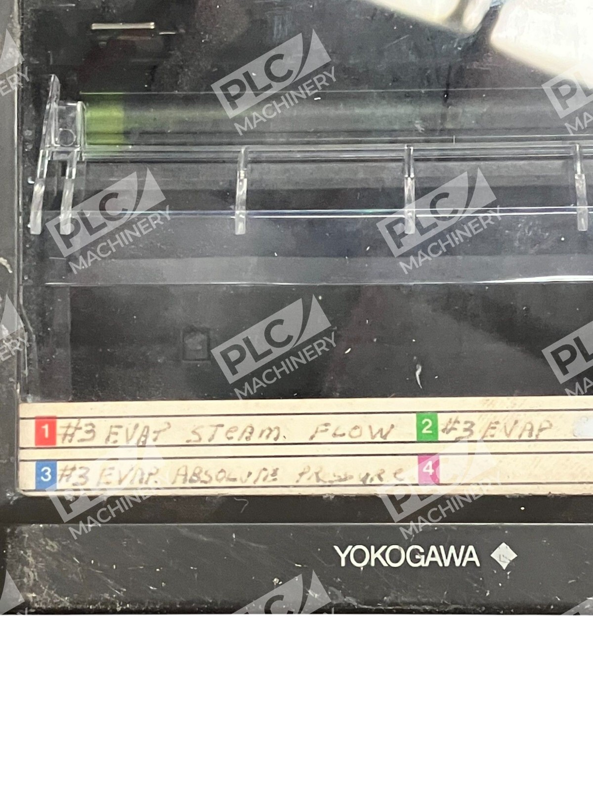 Yokogawa #3 Evap 371Flow 371Pres Industrial Chart Recorder 436003 - Image 6