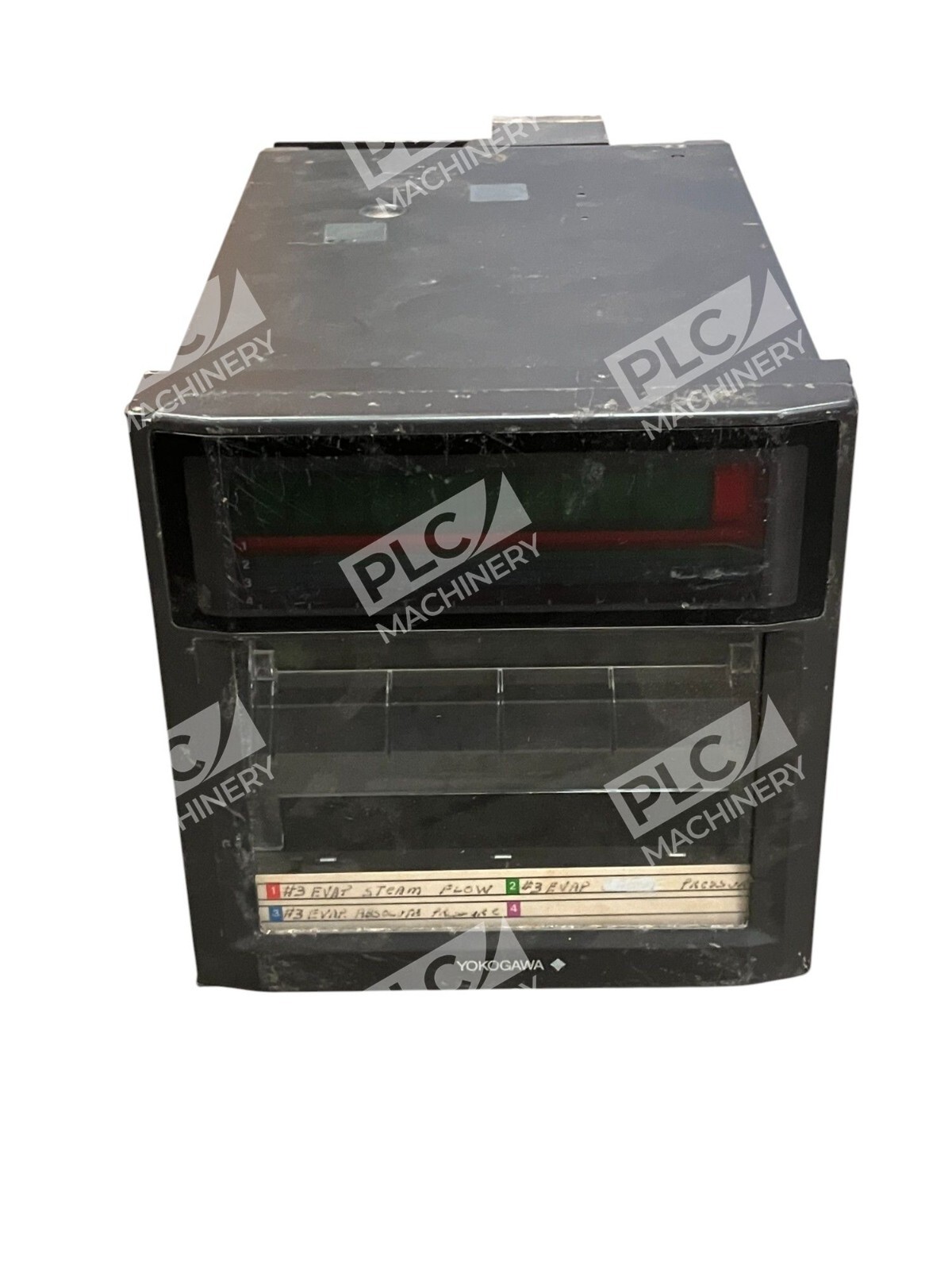 Yokogawa #3 Evap 371Flow 371Pres Industrial Chart Recorder 436003 - Image 2