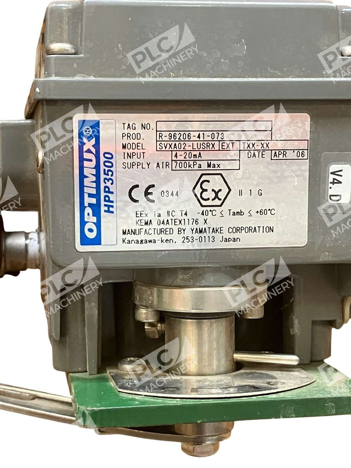 HPP3000 - Optimux - HPP3500 Pneumatic Control Valve SVXA02-LUSRX - Image 4