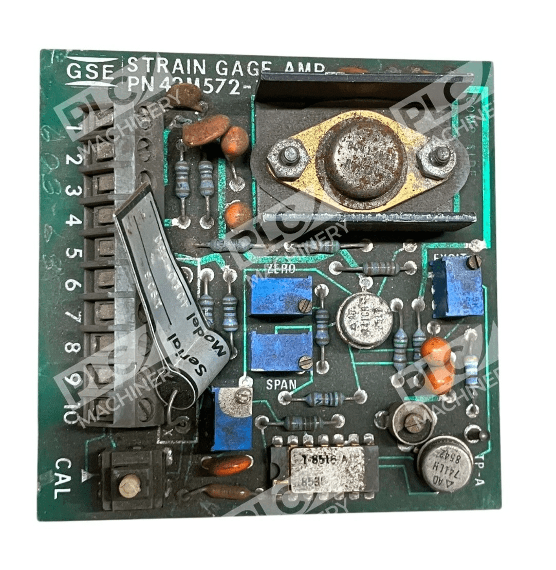 GSE Strain Gage Amp Circuit Board 42M572-160 - Image 2