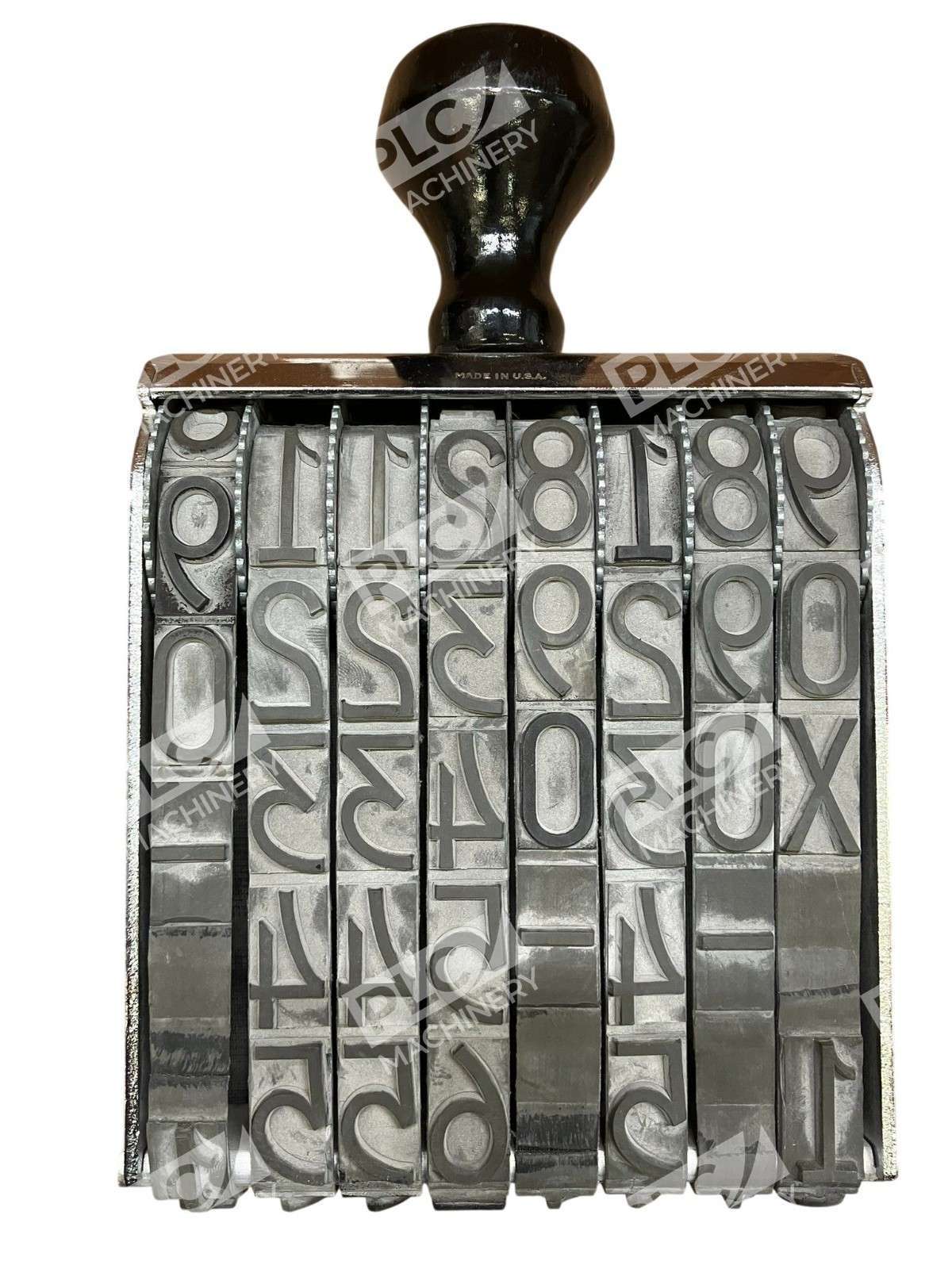 Flint Pullman 8-Row Rubber Stamp Work - Image 4