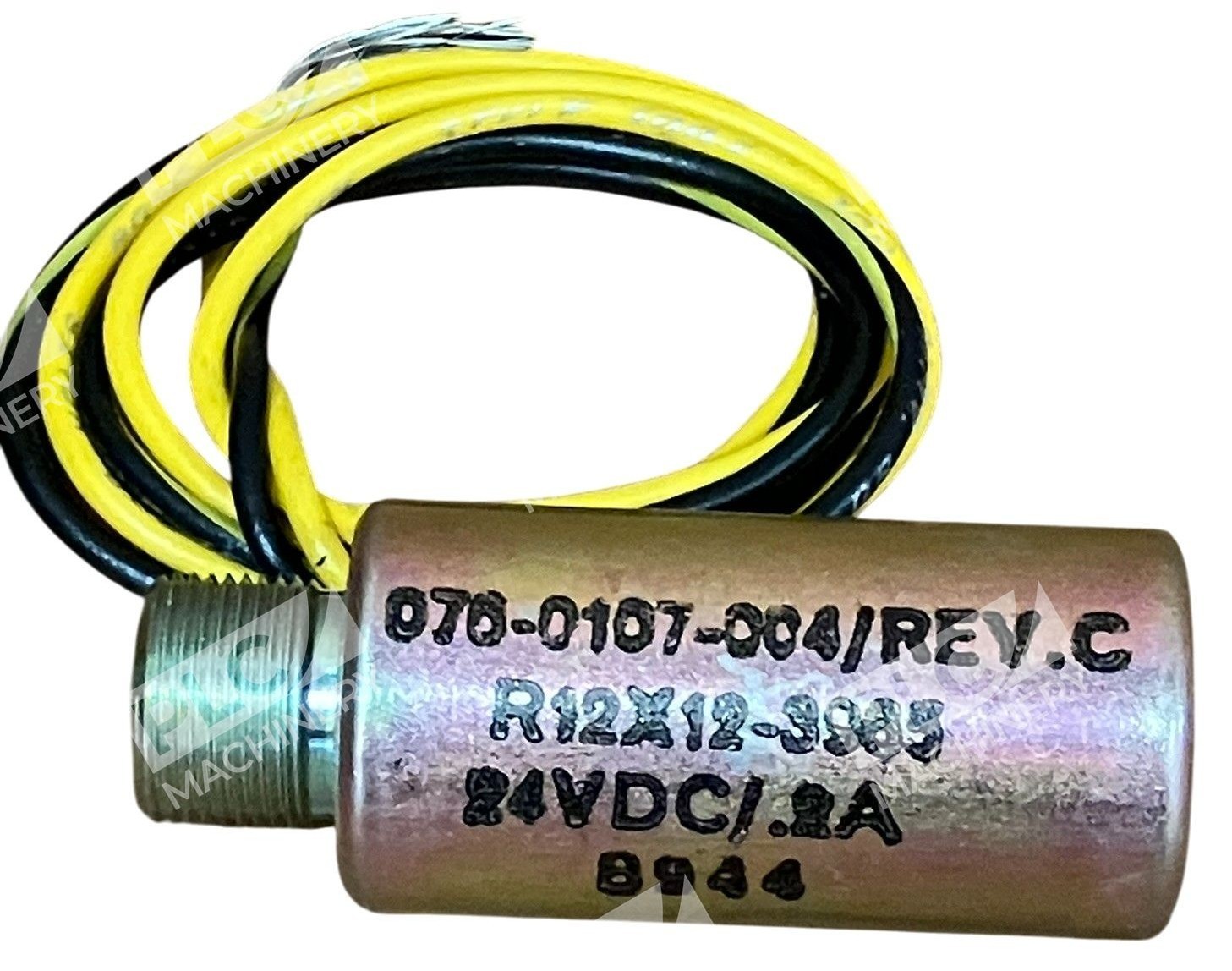 R12X12-3965 24VDC/2A 8944 Solenoid 070-0107-004 Rev C - Image 2