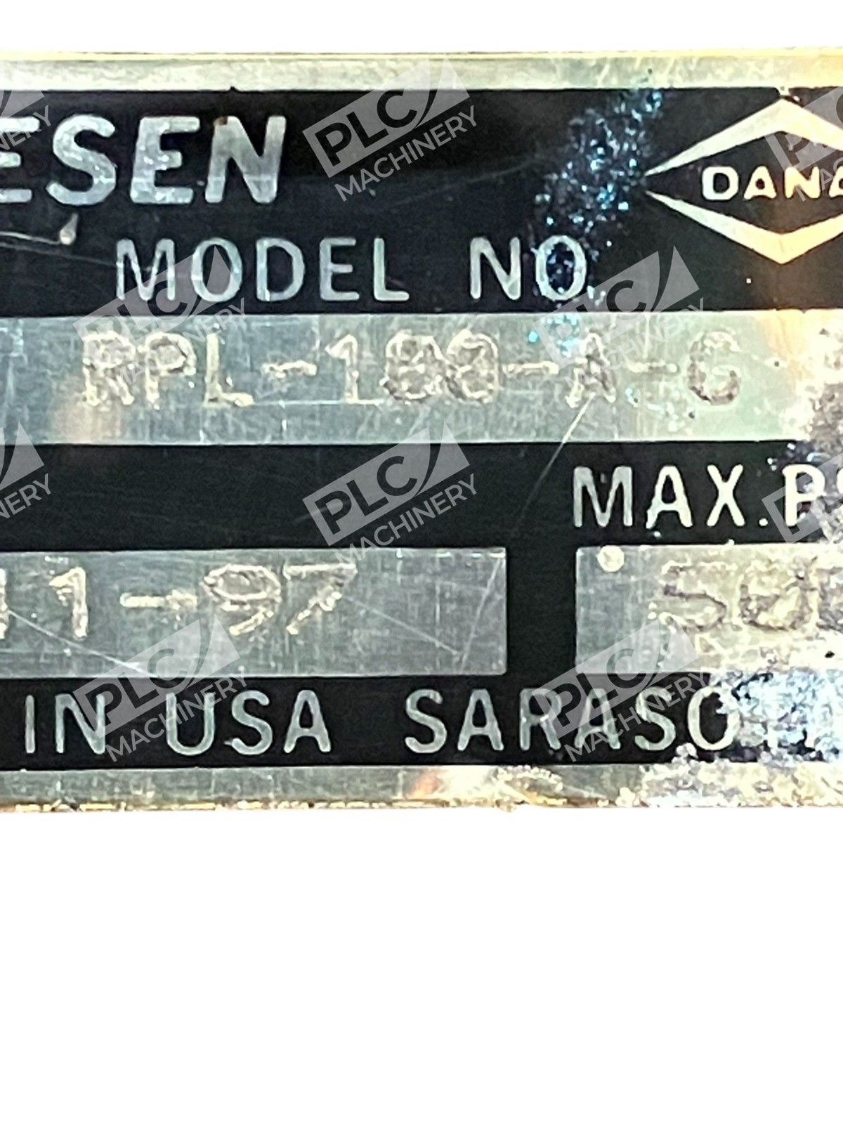 Dana Gresen 5000PSI Max In-Line Relief Valve RPL-100-A-G - Image 3