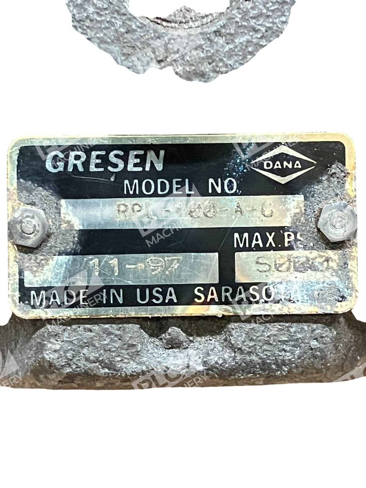 Dana Gresen 5000PSI Max In-Line Relief Valve RPL-100-A-G - Image 5