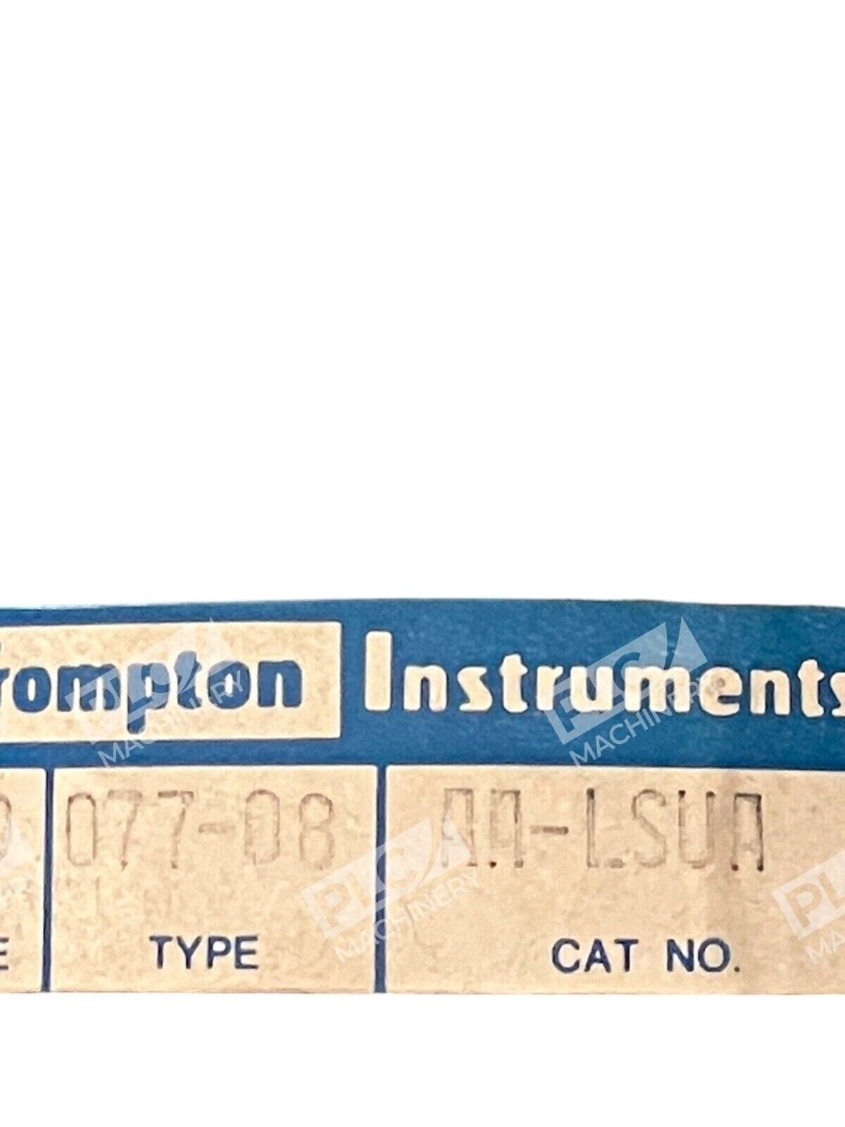 Crompton Instruments 0-3000A AC Gauge 077-08AA-LSUA - Image 7