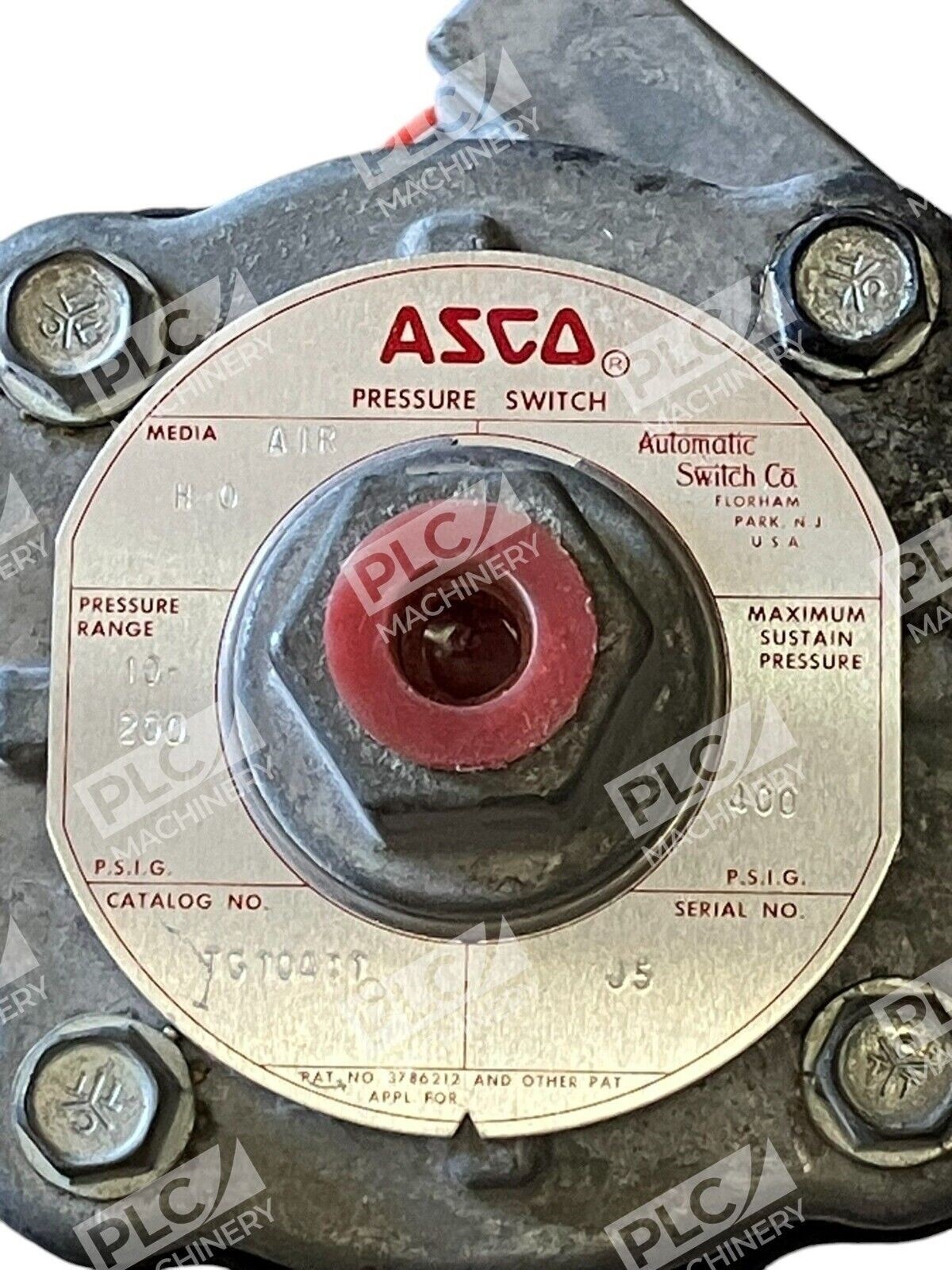 ASCO Pressure Temp Switch SA11A w/ ASCO Transducer Pressure Sensor TG10A11 - Image 3