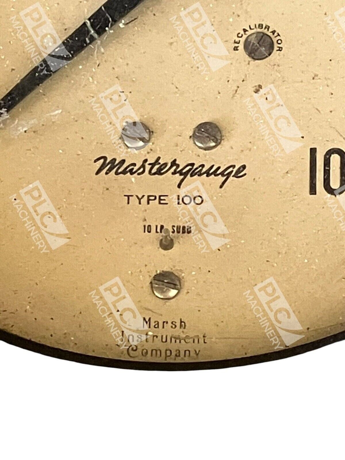 Marsh Instrument Company 0-1000PSI Mastergauge Type 100 - Image 3
