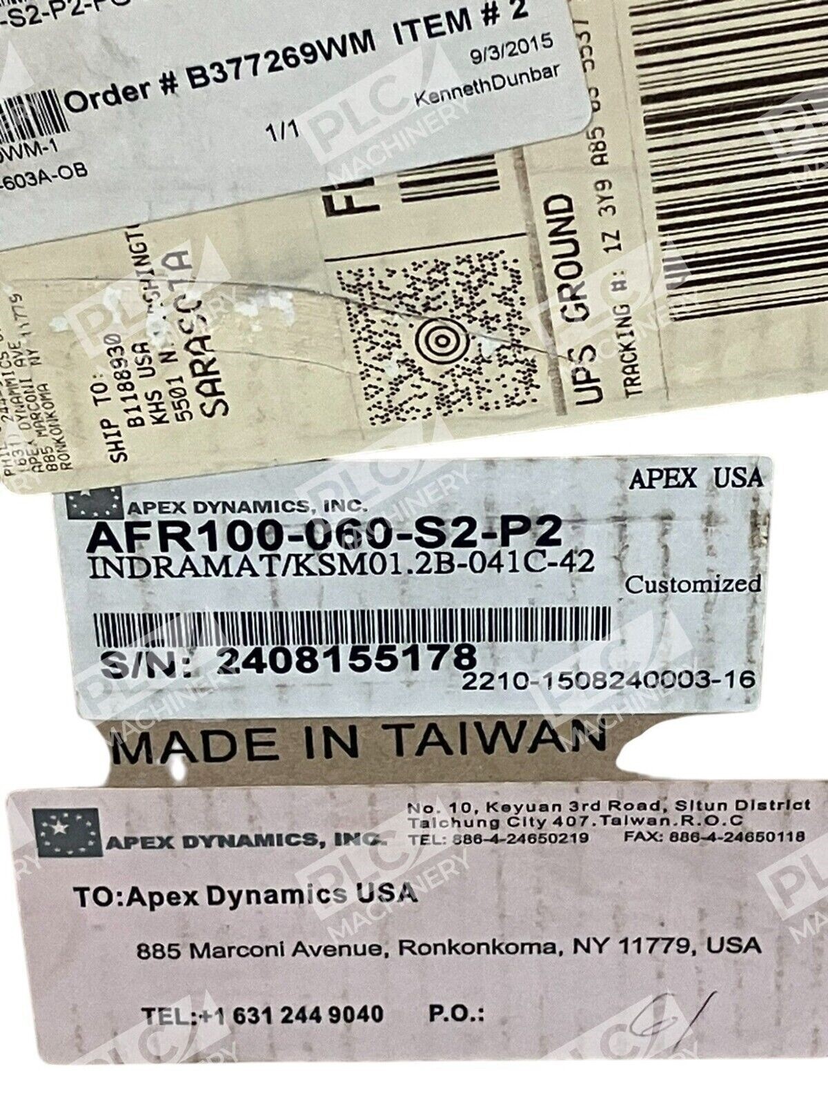 Apex Dynamics Indramat KSM01.2B-041C-42 Planetary Gearbox AFR100-060-S2-P2 - Image 5