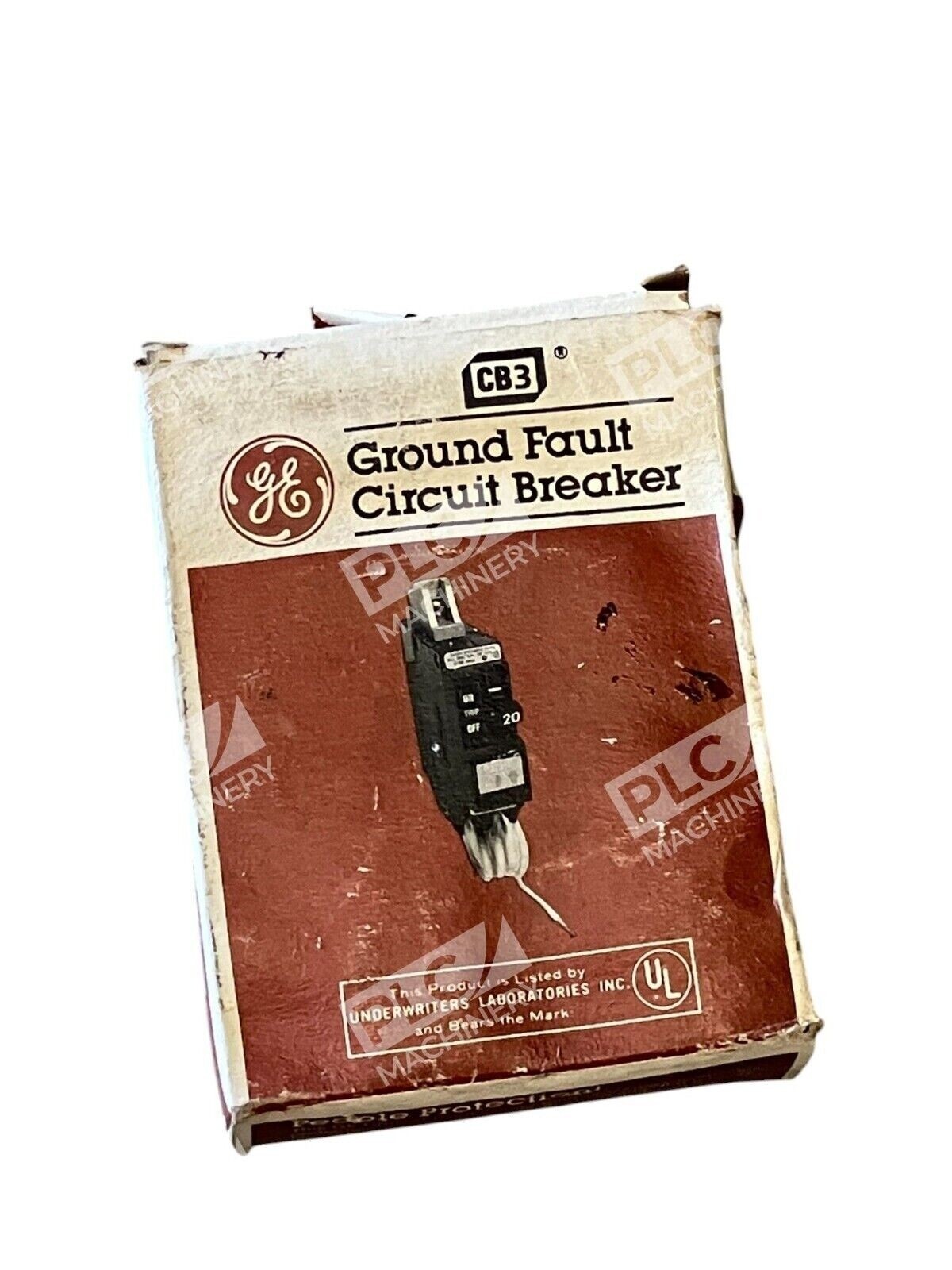 General Electric GE 20A 120VAC Ground Fault Circuit Breaker CB3 THQC1120GF - Image 2