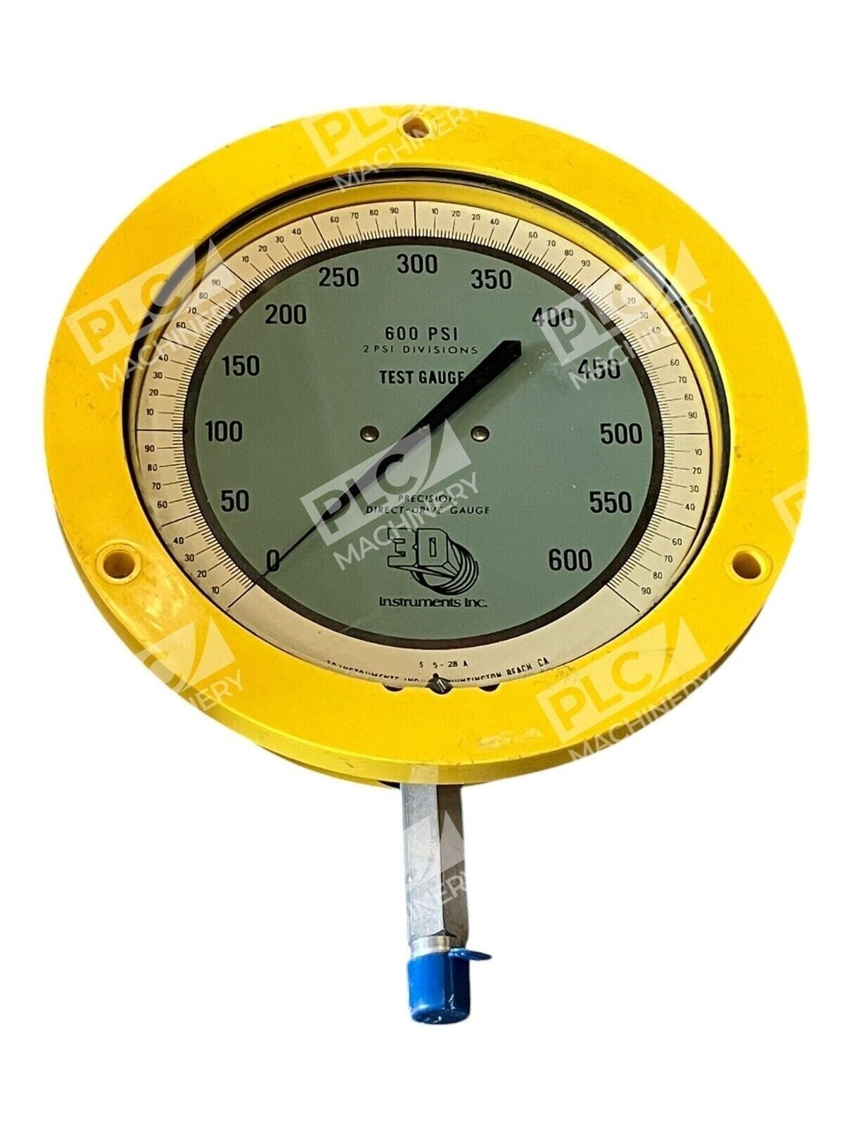 3D Instruments 25555-28B14 - 3D Instruments 600PSI 2PSI Div Direct-Drive Precision Test G