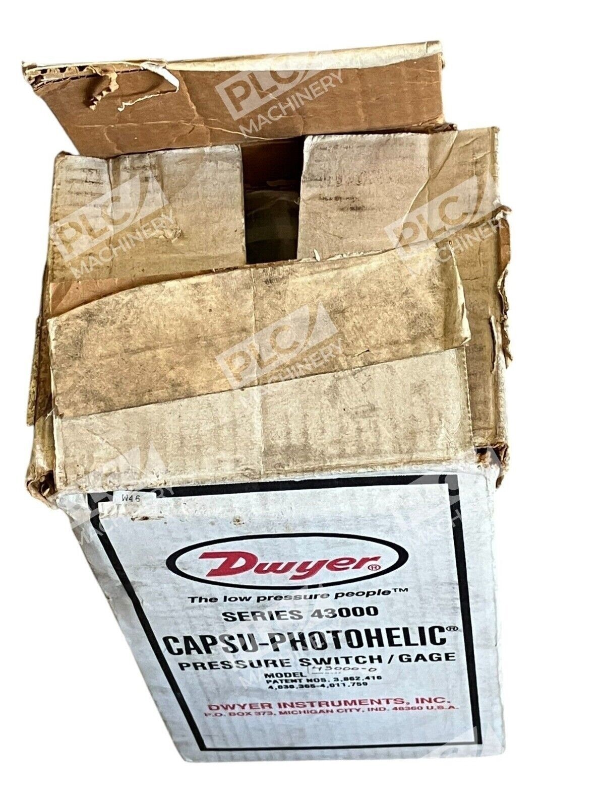 Dwyer Instruments Capsu-Photohelic Pressure Switch Gage Model 43000-0 - Image 5