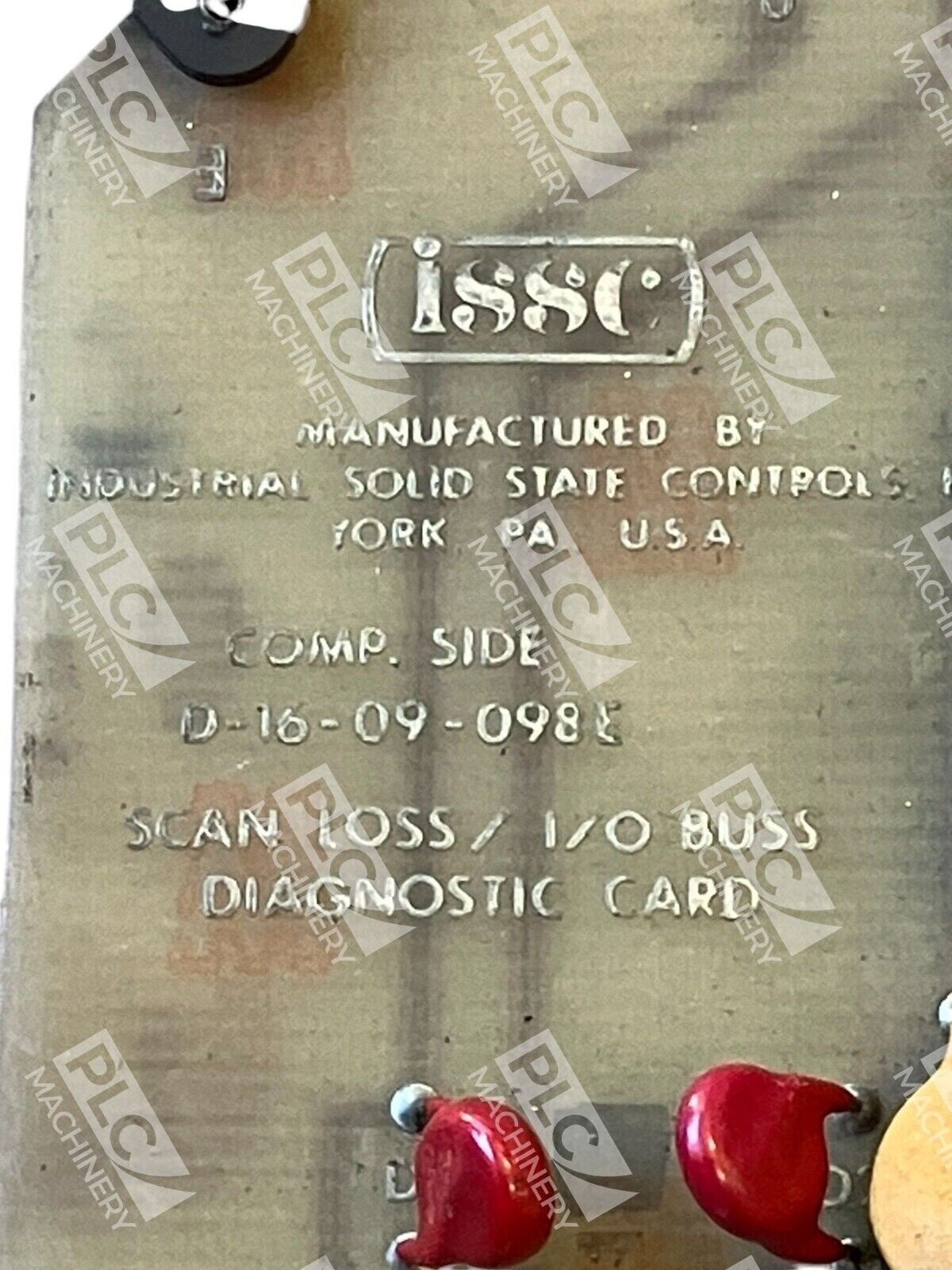 ISSC Scan Loss I/O Buss Diagnostic Card D-16-09-098E - Image 4