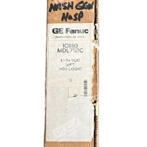Fanuc IC693MDL753C - Fanuc GE 12/24VDC 32PT POS Logic IC693MDL753C