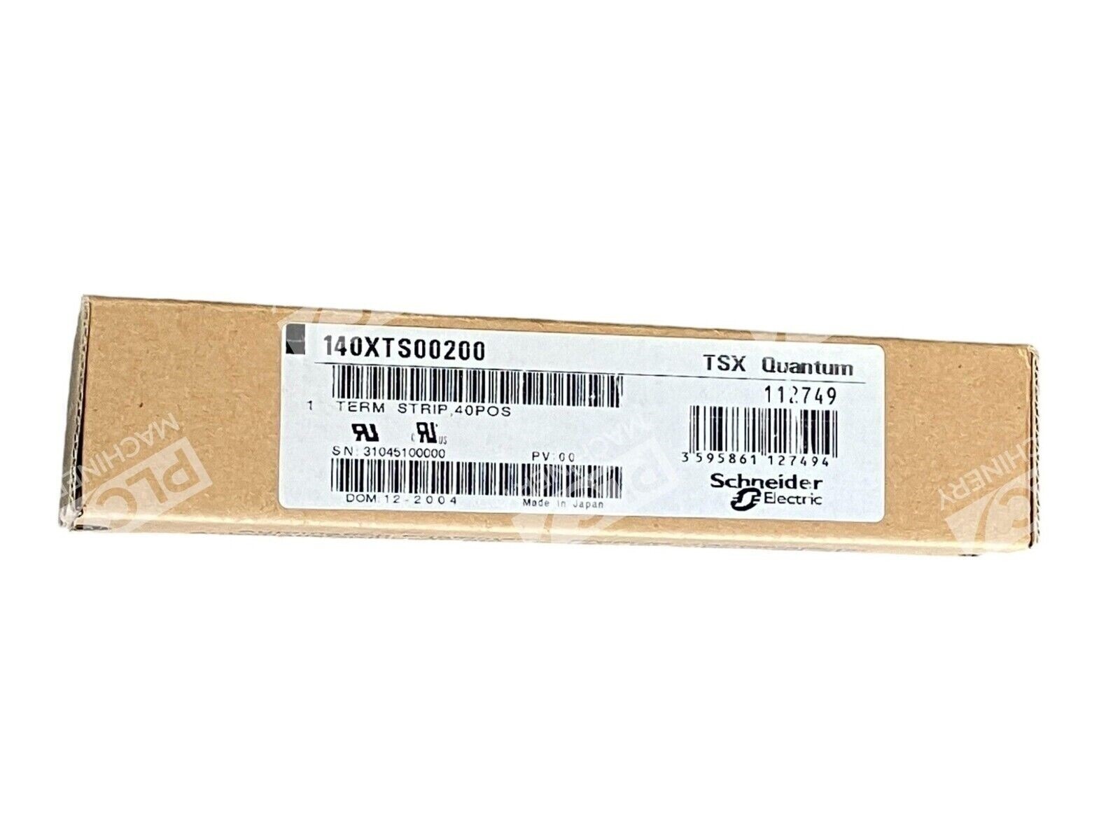 Schneider 140XTS00200 - Schneider Electric TSX Quantum 1 Term Strip 40POS 112749 140