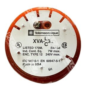 Telemecanique XVA-LC3 - Telemecanique Orange Stack Light Lens XVA-LC3