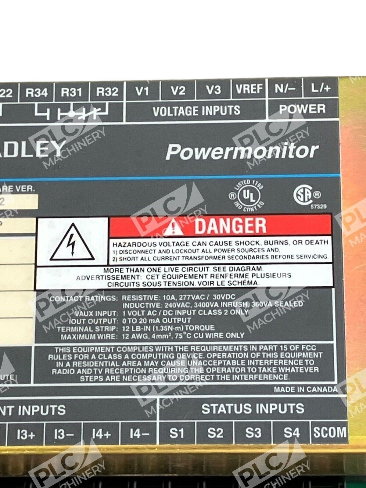 Allen Bradley Powermonitor 1400-PD52A /A - Image 5