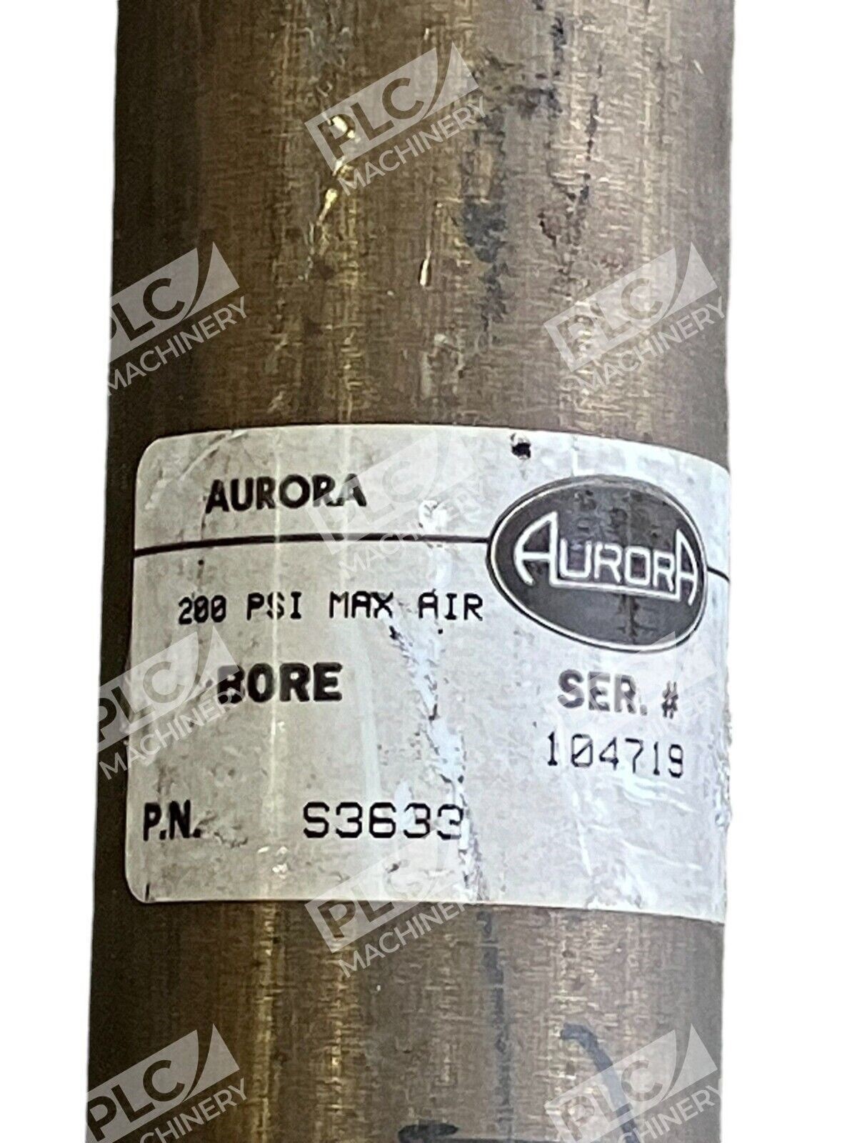 Aurora 200PSI Max Air Pneumatic Air Cylinder S3633 - Image 3
