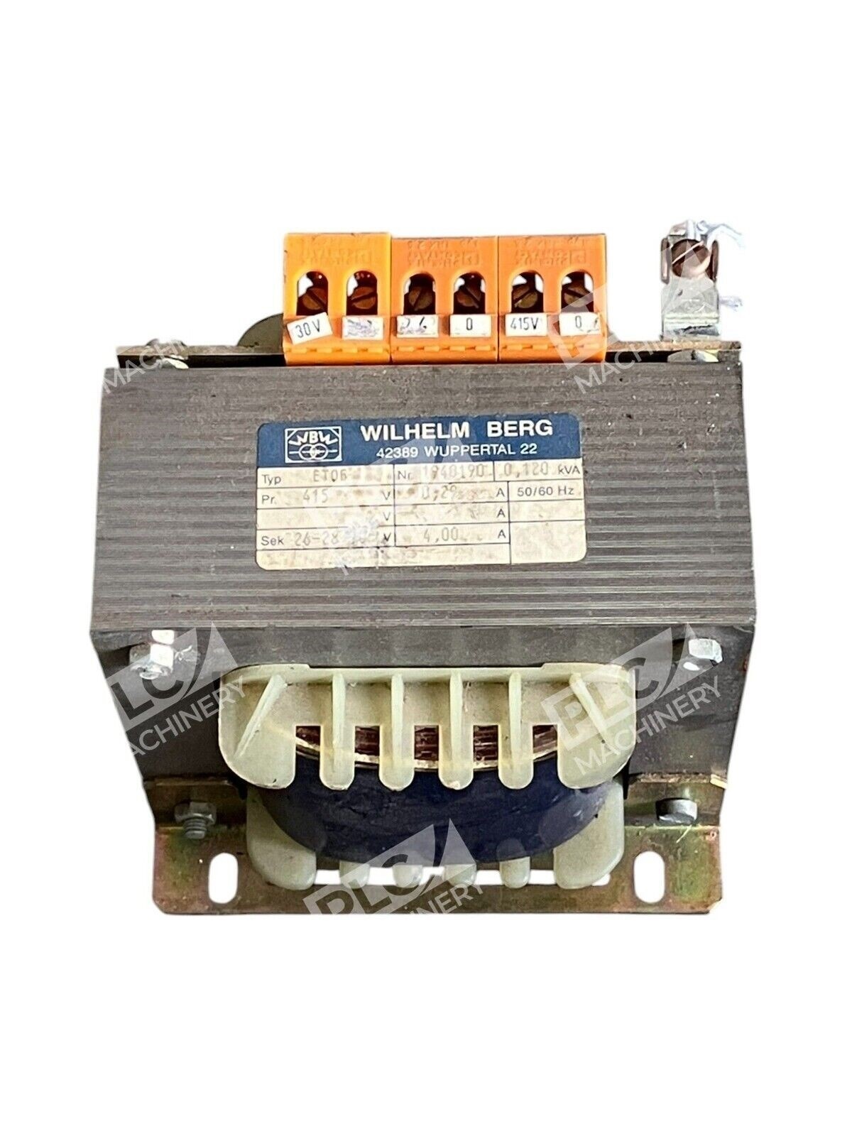 Wilhelm Berg ET06 - Wilhelm Berg WBW 1940190 Transformer ET06