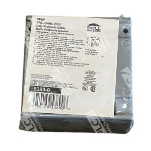 Bell Outdoor 5389-0 - Bell Outdoor Deep Two-Gang Box 5389-0