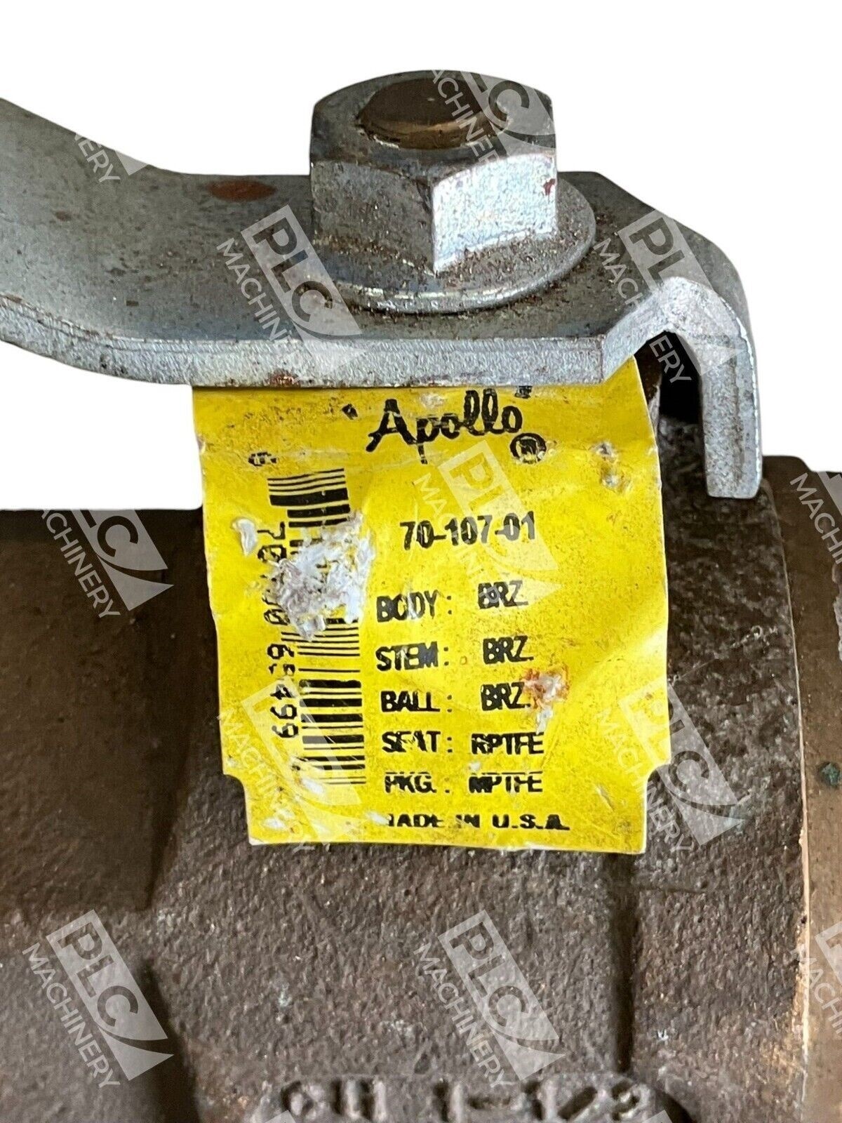 Apollo Valves BRZ RPTFE CII 1-1/2 Ball Valve 70-107-01 - Image 3