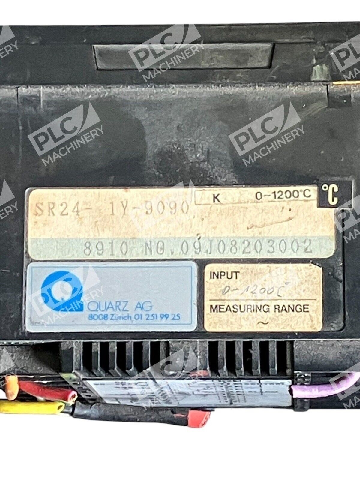 Shimaden SR24 Quarz AG 0-1200C Temperature Controller SR24-1Y-9090 - Image 4