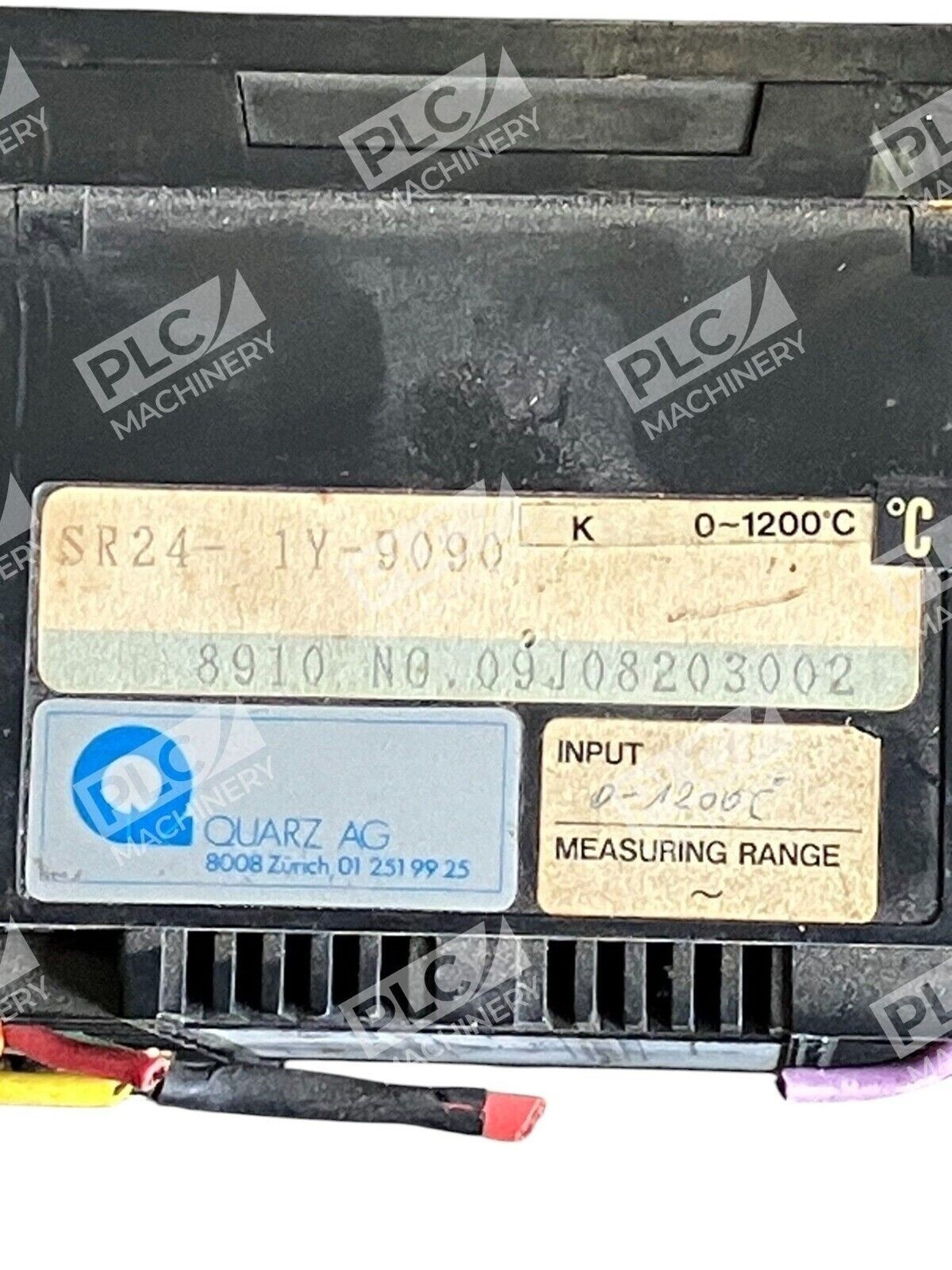 Shimaden SR24 Quarz AG 0-1200C Temperature Controller SR24-1Y-9090 - Image 3