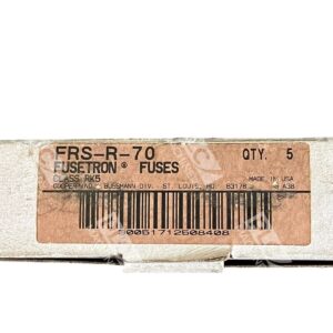 Bussmann FRS-R-70 - Bussmann Cooper Buss 70A Fusetron Fuses Class RK5 FRS-R-70 (