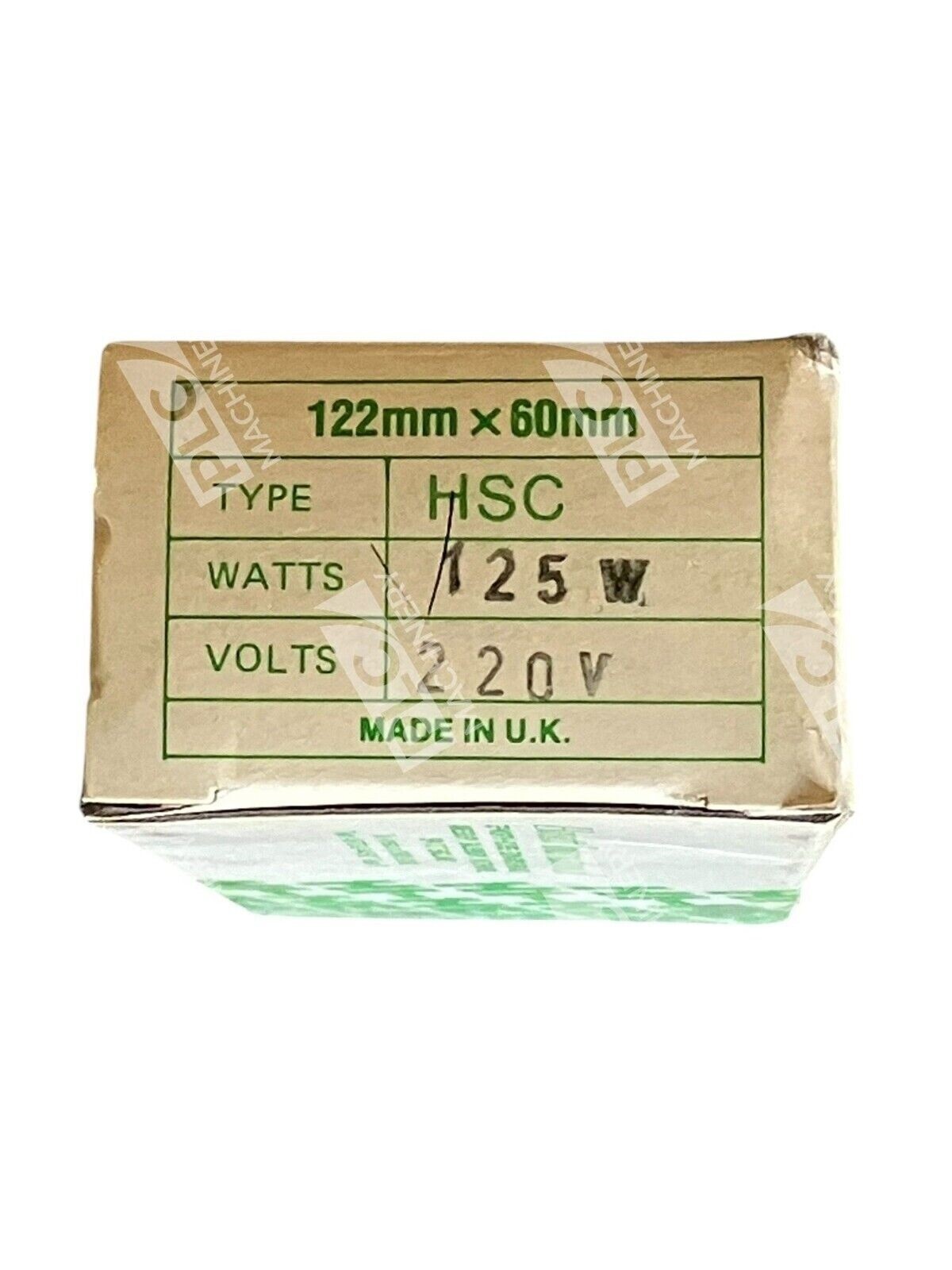Hassett International 122mmx60mm Hi-Heat Ceramic Infra-Red Element HSC 125W 220V - Image 3