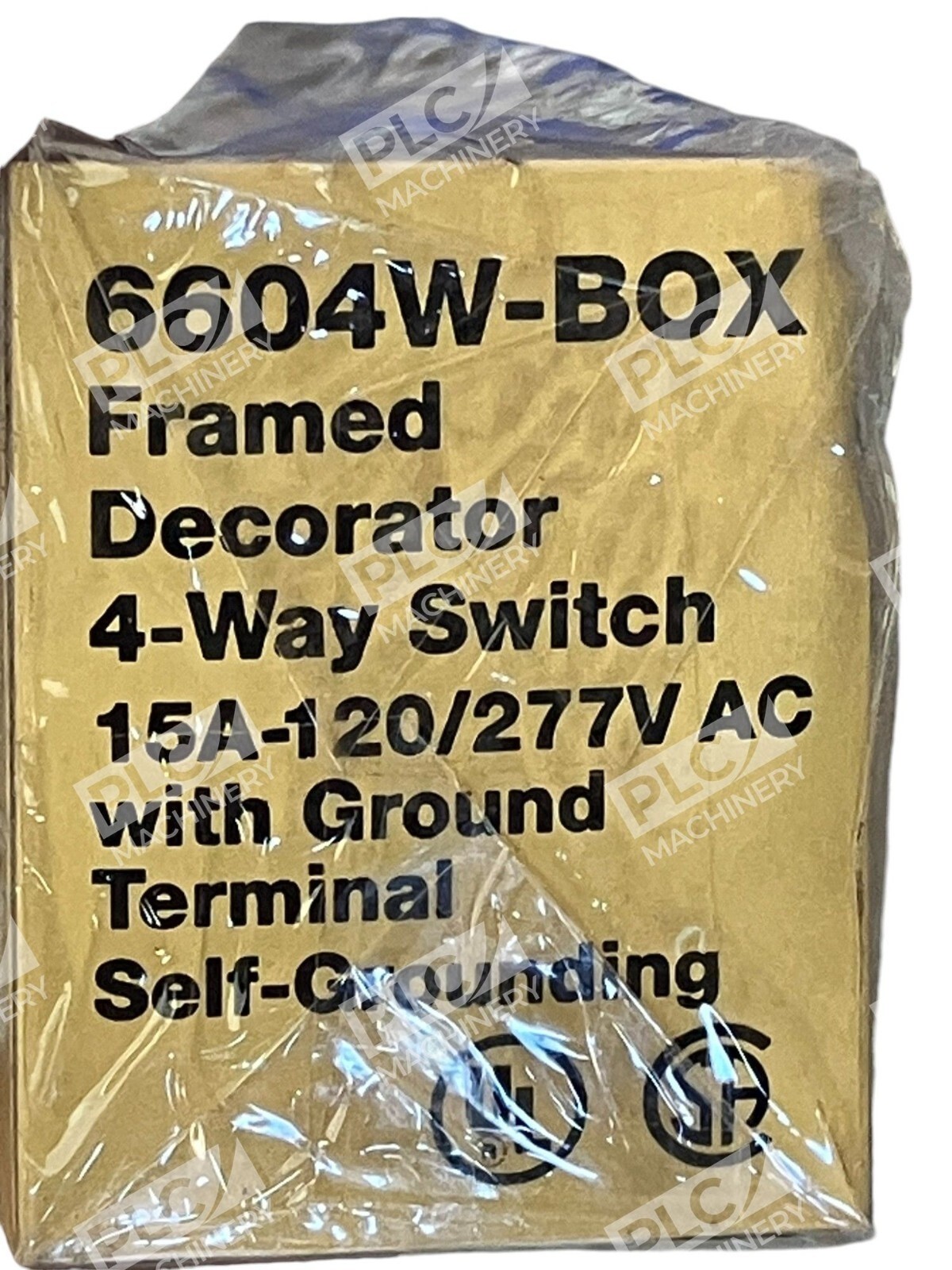 Eagle White Framed Decorator 4-Way Switch 15A 120/277VAC 6604W-BOX (lot of 2) - Image 4