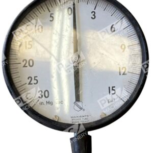 Ashcroft Maxisafe - Ashcroft A-30 0-15PSI 0-30 IN Hg Vac Gauge Maxisafe
