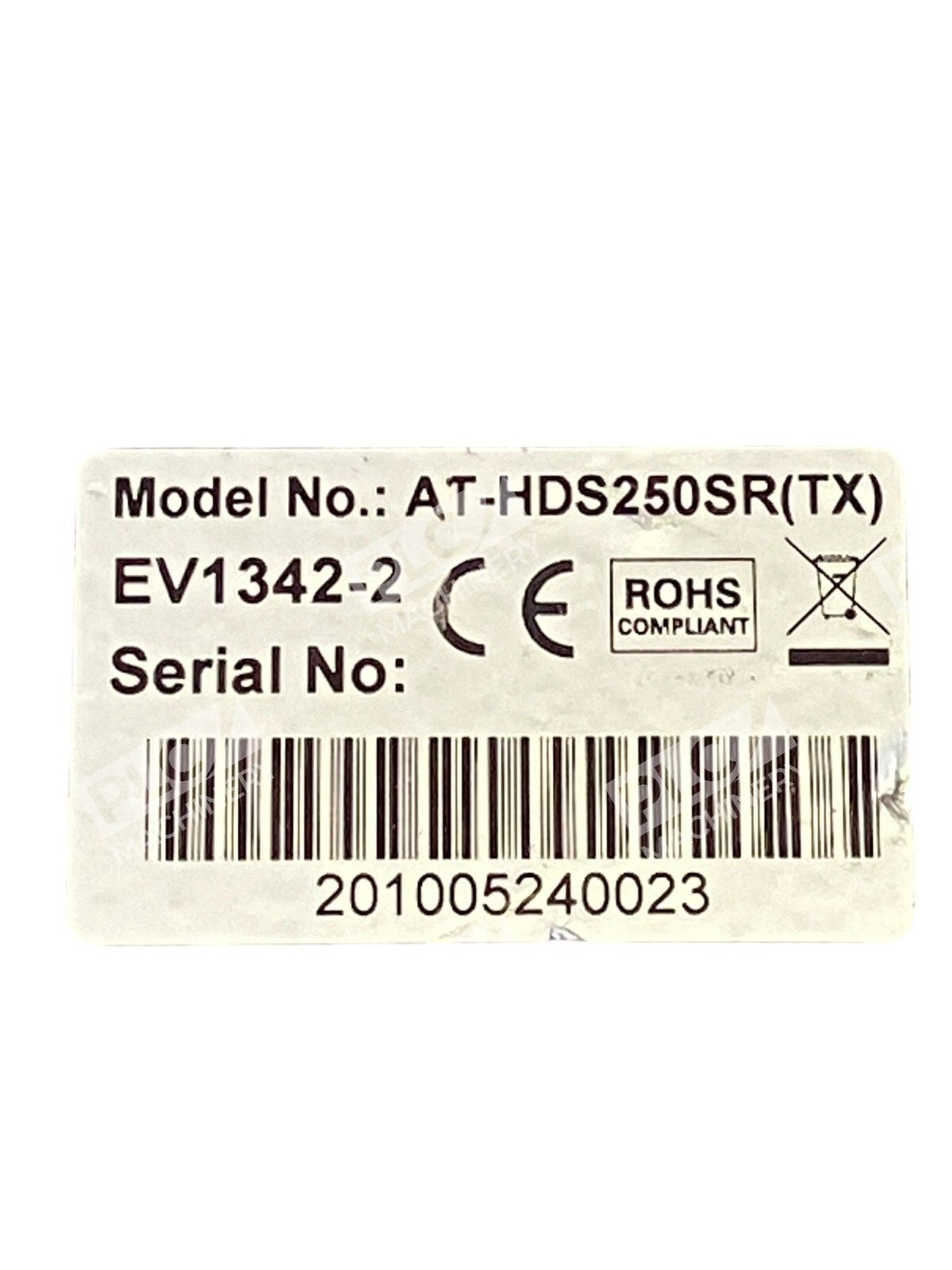Atlona DSA-0421S-05 EV1342-2 HDMI W/ RS232 Audio Over CAT5 AT-HDS250SR(TX) - Image 5