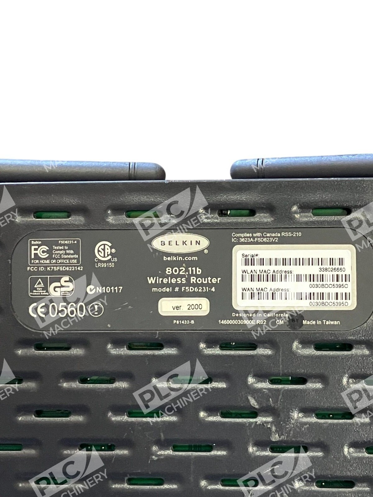 Belkin 802.11b Wireless Router F5D6231-4 - Image 3