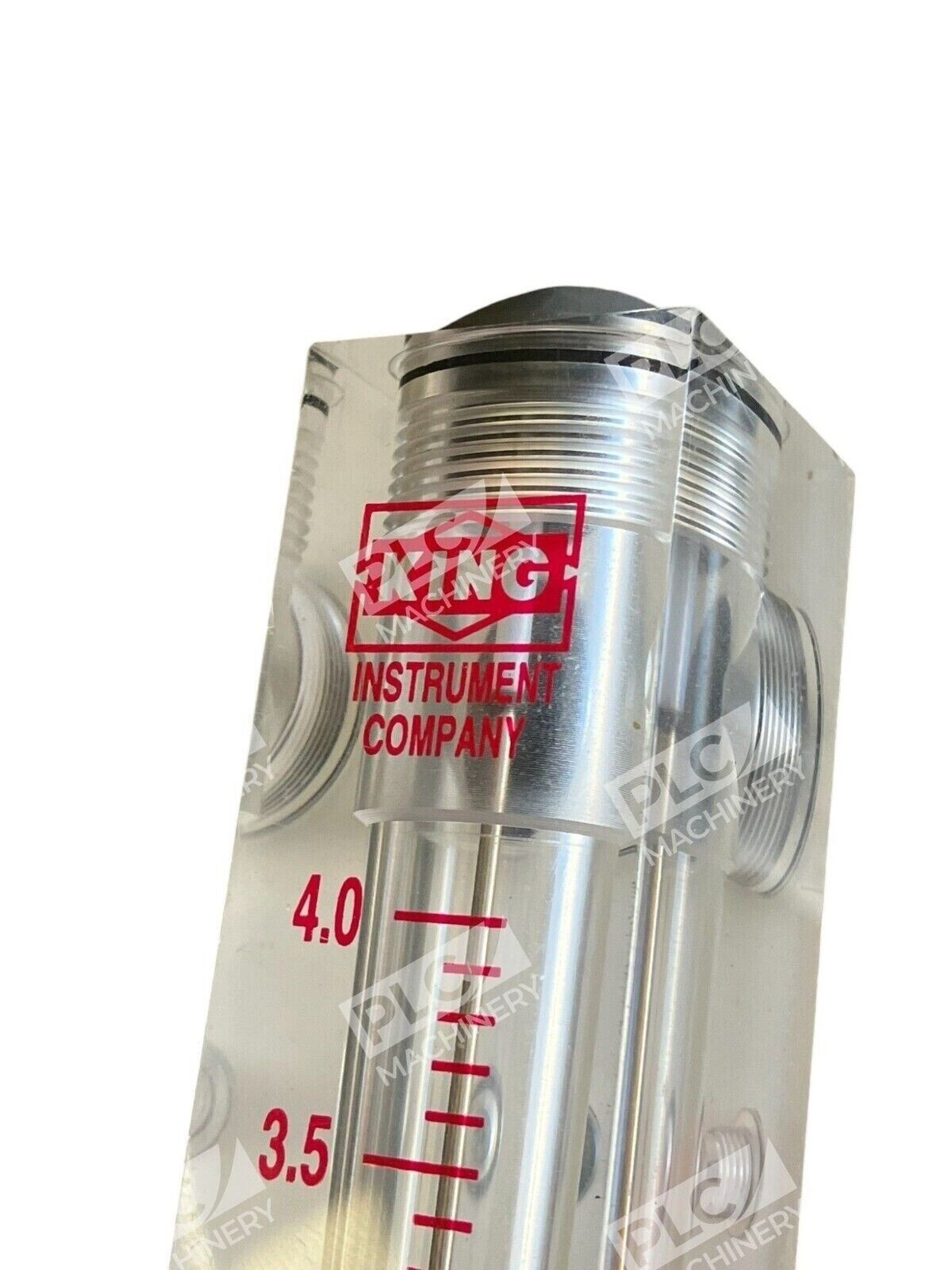 King Instrument Company SCFM Air STP 0-4 W/ Kuri Tec K1136 - Image 4