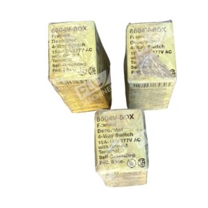 Eagle Electric 6604V-BOX - Eagle Electric Framed Decorator 4-Way Switch 15A 120/277VAC
