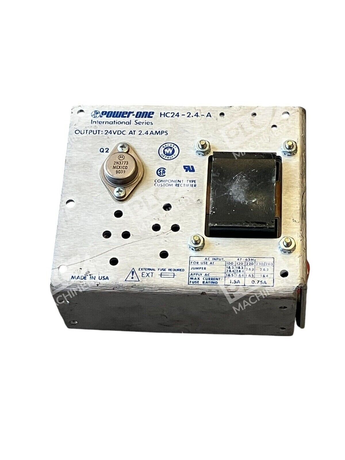 Power-One International Series Bel Fuse 24VDC At 2.4A Power Supply HC24-2.4-A - Image 2
