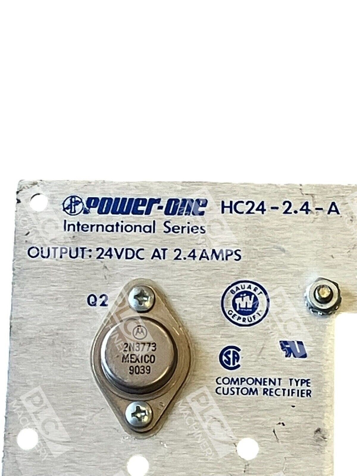 Power-One International Series Bel Fuse 24VDC At 2.4A Power Supply HC24-2.4-A - Image 3