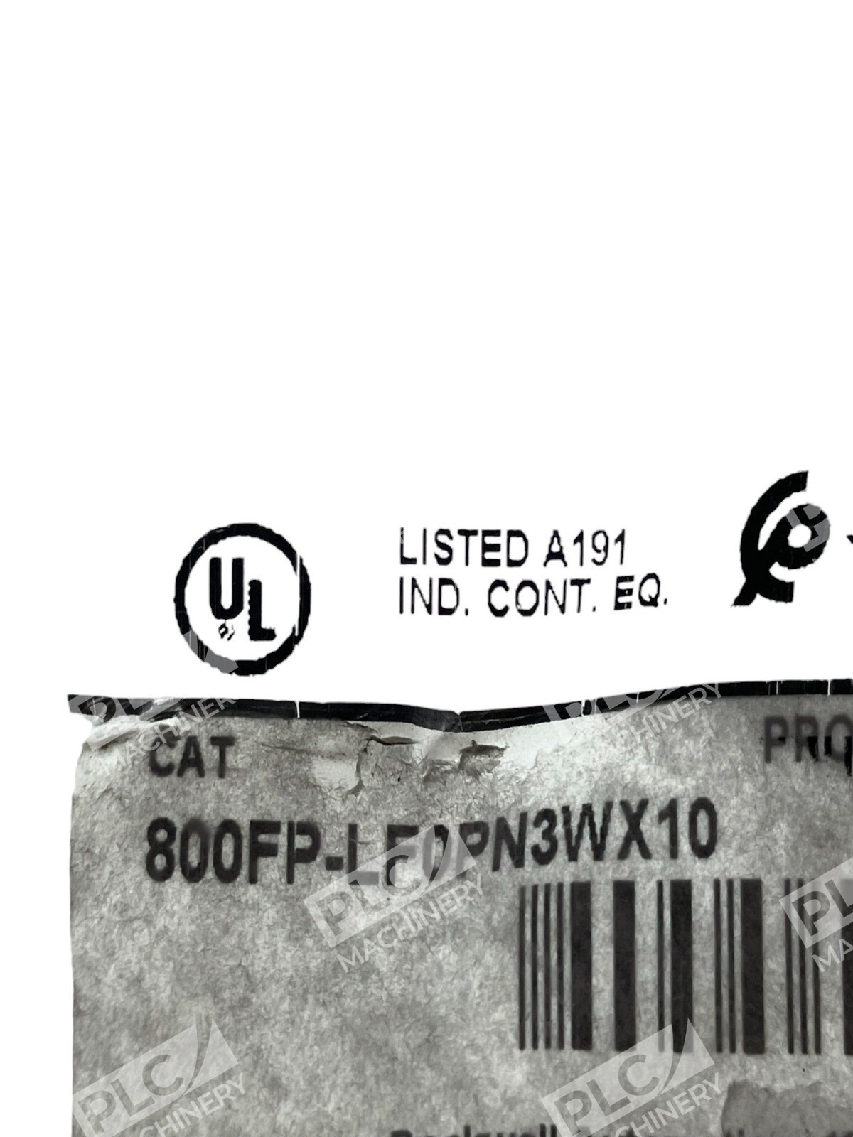 Allen Bradley 800FP-LF0PN3WX10 Series A Illuminated Flush Push Button Amber - Image 3